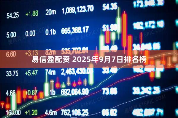 易信盈配资 2025年9月7日排名榜