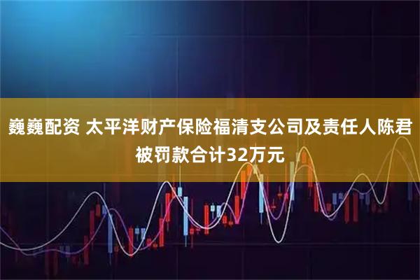 巍巍配资 太平洋财产保险福清支公司及责任人陈君被罚款合计32万元